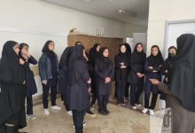 گزارش تصویری بازدید دانش آموزان هنرستان دخترانه زكرياي رازي 